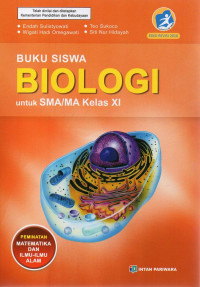 Image of Biologi untuk SMA/MA Kelas XI