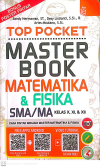 Image of Master Book Matematika & Fisika : SMA/MA Kelas X, XI & XII